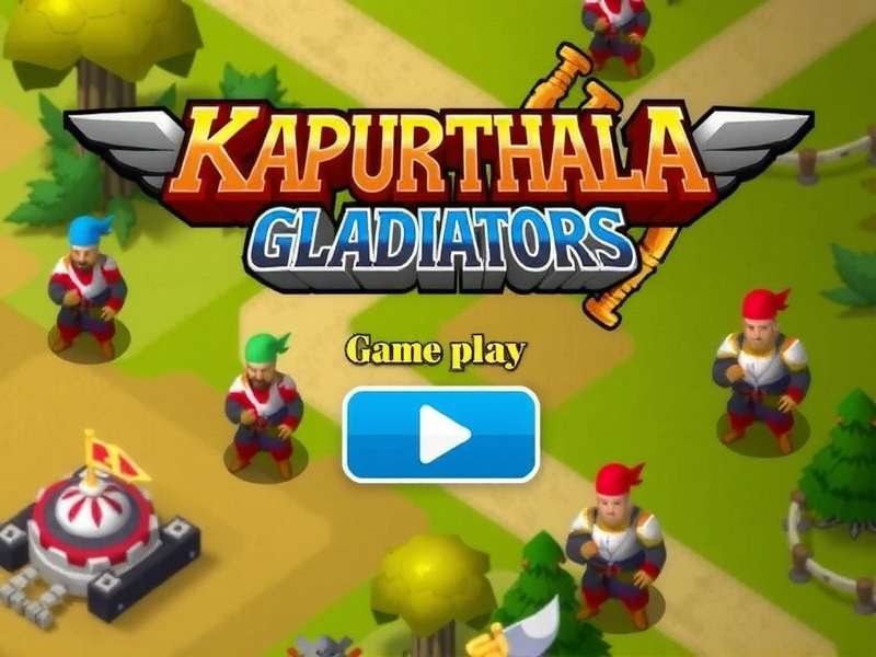 Kapurthala Gladiators Main Gameplay Screen Kapurthala Gladiators Main Gameplay Screen